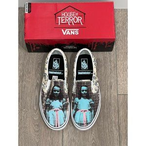 VANS x The SHINING Slip-On - Size 9 / 10.5 Women - Terror Nightmare Elm Horror